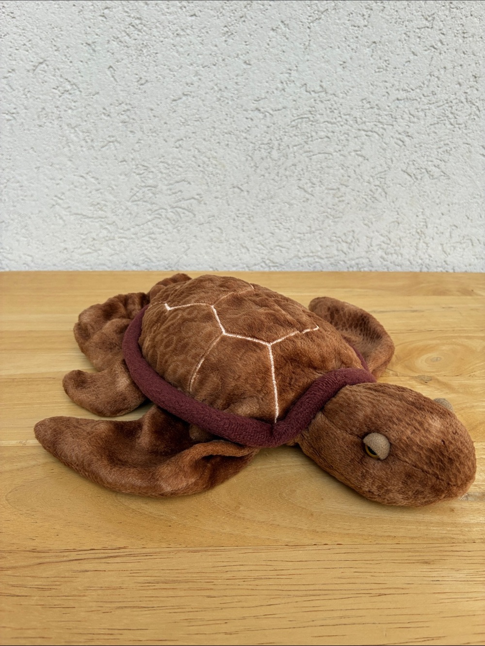 Caltoy Brown Plush Sea Turtle hand puppet